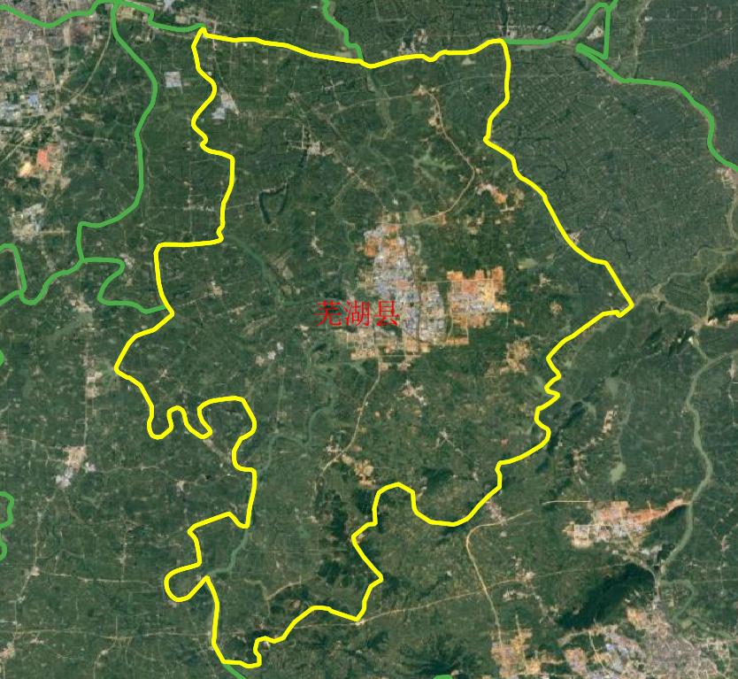 Wuhu County of Wuhu City, early 2021