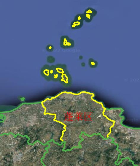 Penglai District, early 2021