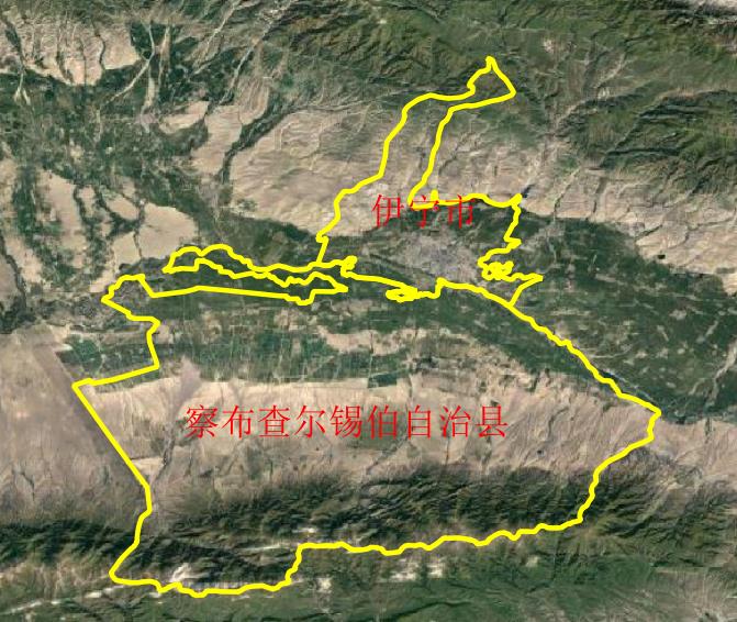 Yining City and Yining Hui Autonomous County, early 2021