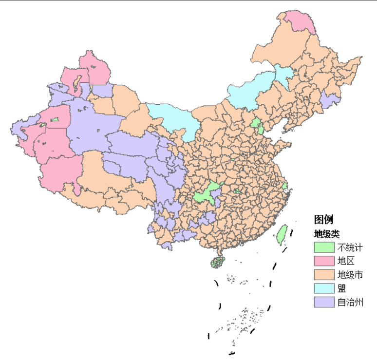 2022 prefecture-level unit categories