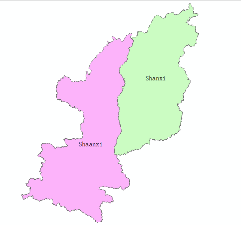 Shaanxi, Shanxi English names