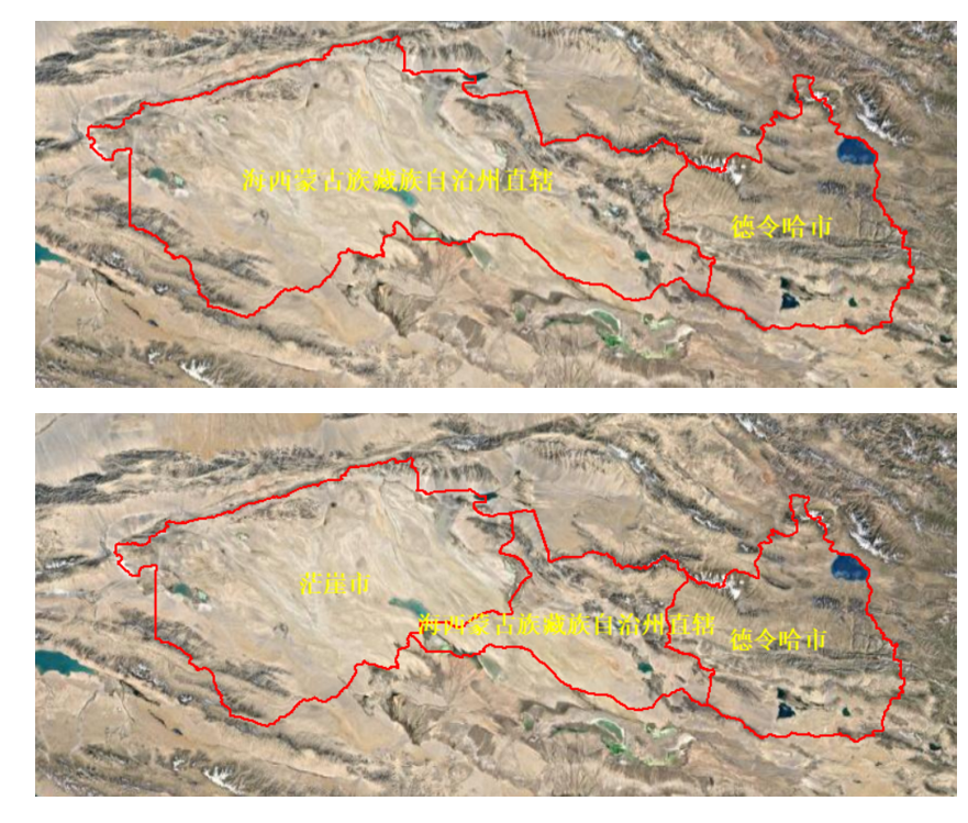 Comparison of Haixi Mongol and Tibetan Autonomous Prefecture Changes Between 2018 and 2019