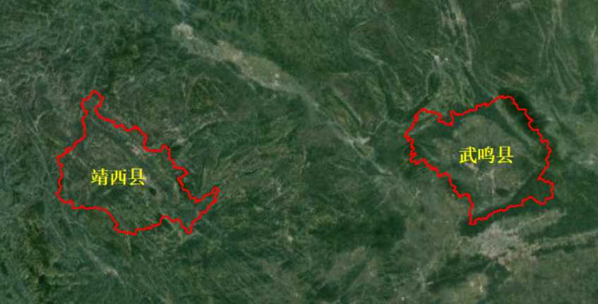 2015 Wuming County and Jingxi County