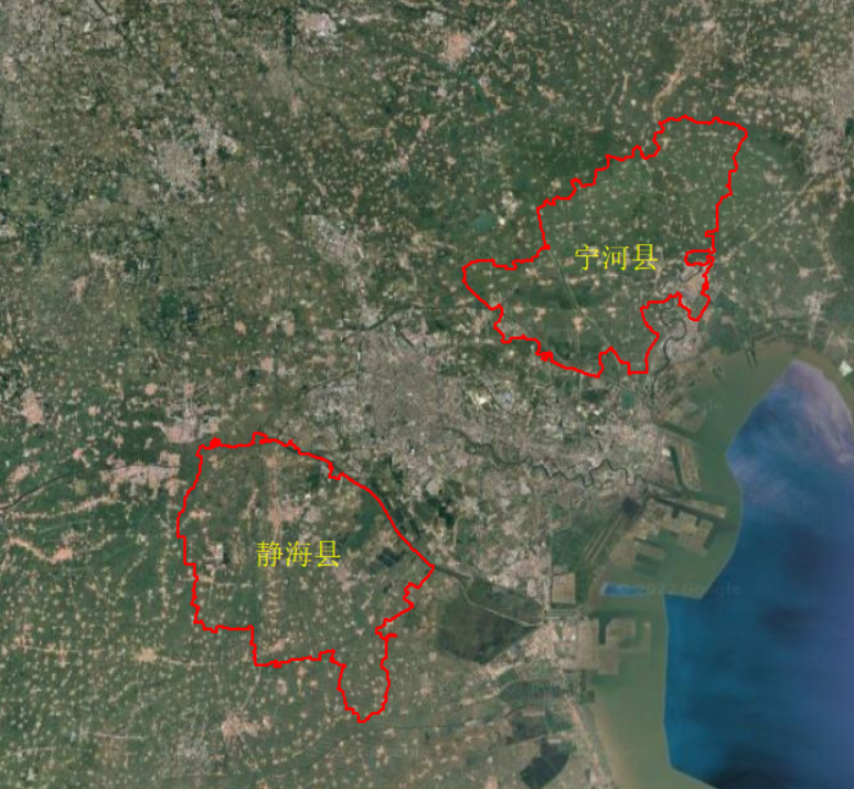 2015 Tianjin Municipality Changed Counties