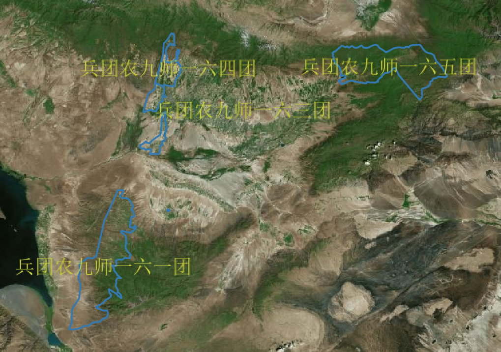 Spatial location map of Baiyang City
