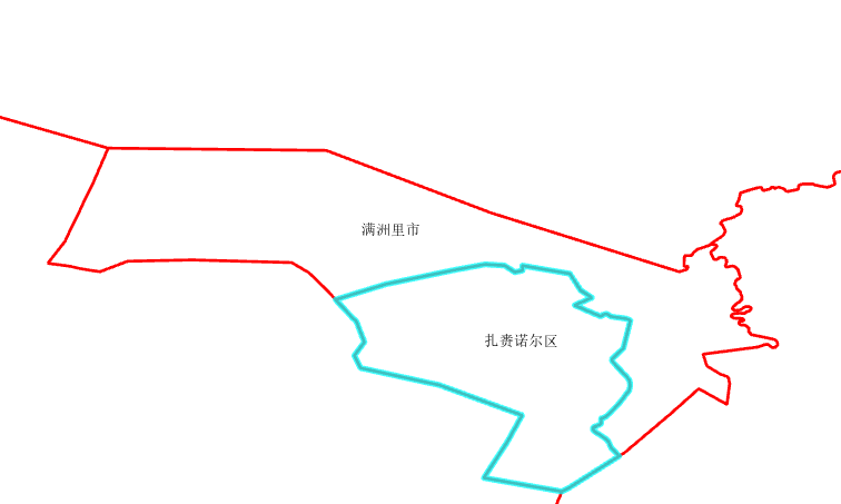 2013 Manzhouli City Divided Region